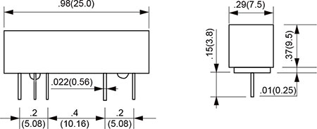 703 Series Outline Dimensions