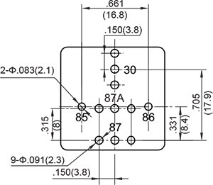 Special Type PC Pin PCB Layout