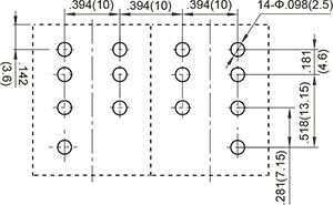 PCB Layout PC Pin 4C