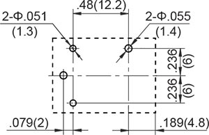 20A Standard Pins 1 Form A PCB Layout