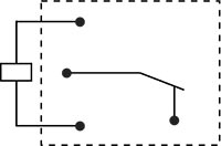 20A Standard Pins 1 Form B Wiring Diagram