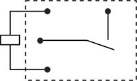 25A E Type Lead Pins 1 Form A Wiring Diagram