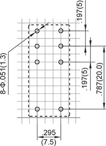 1 coil K Type 1C PCB Layout
