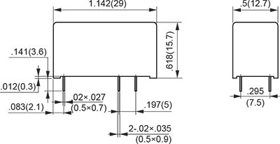 12A K Type 1B Outline Dimensions