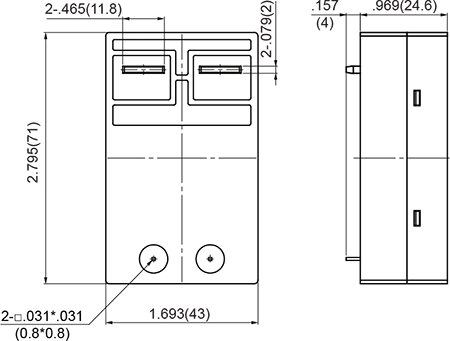 Outline Dimensions Diagram